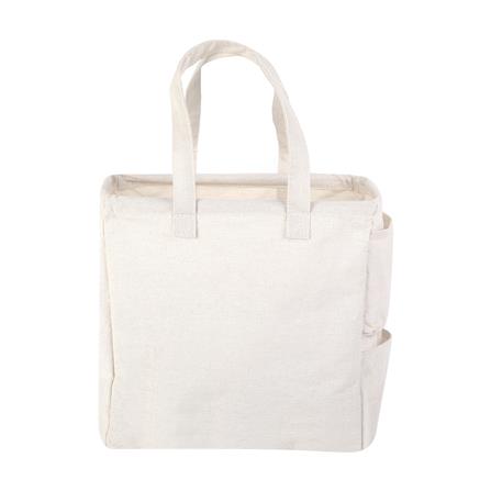 ถังผ้าเหลี่ยมหูหิ้ว PLIM SIMPLE SIZE M สีครีม_2