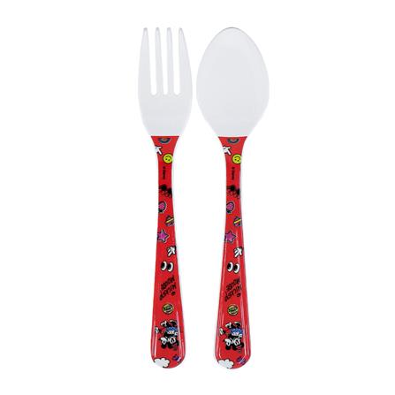 ชุดช้อนส้อมเมลามีน SUPERWARE MICKEY COUPLE_0