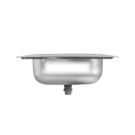 ซิงค์ฝัง 1 หลุม 1 ที่พัก ADVANCED AVP 075MB/C สีเงิน_1