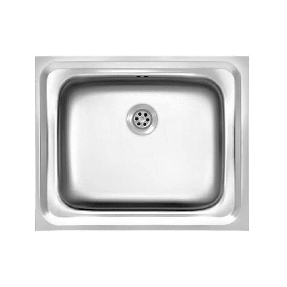 ซิงค์ฝัง 1 หลุม ADVANCED AVP 055MA/C สีเงิน