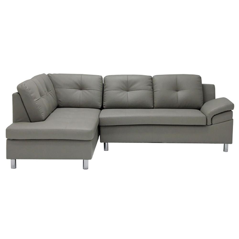 โซฟาเข้ามุมซ้าย KONCEPT TRUMBLE สีเทา