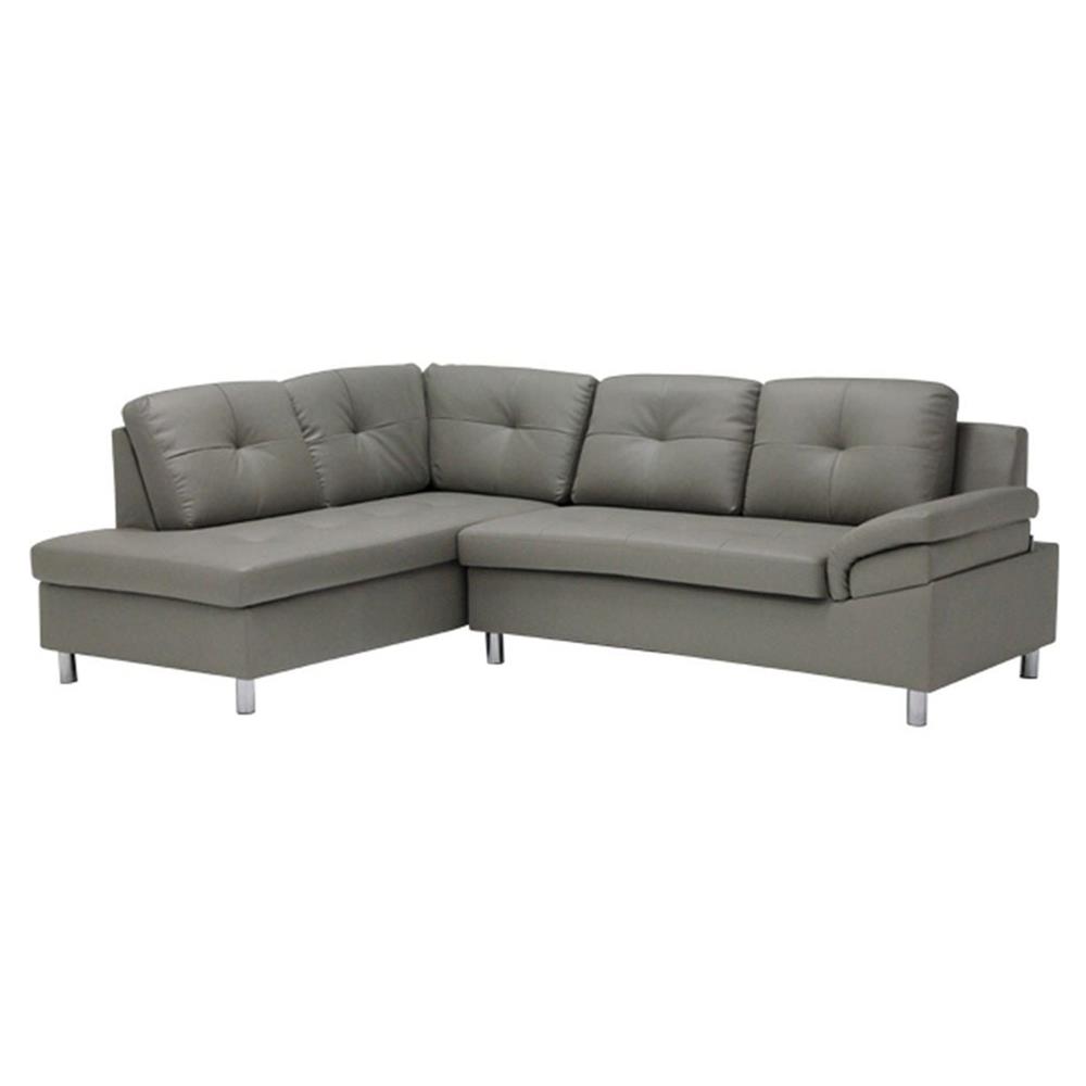 โซฟาเข้ามุมซ้าย KONCEPT TRUMBLE สีเทา