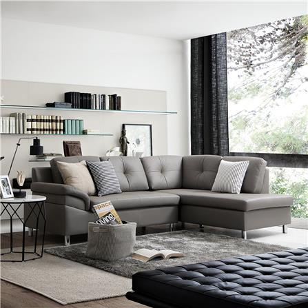 โซฟาเข้ามุมขวา KONCEPT TRUMBLE สีเทา_2