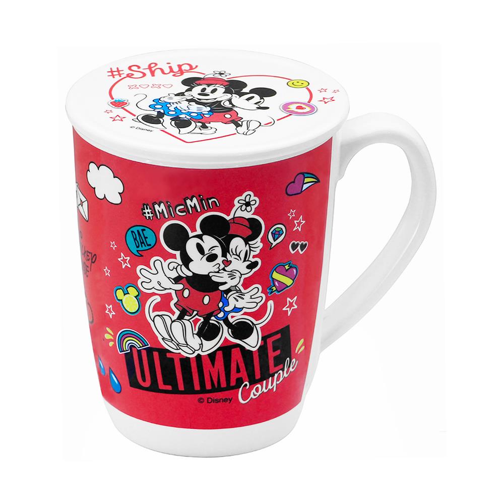 ถ้วยหู+ฝาเมลามีน 450 มล. SUPERWARE MICKEY COUPLE