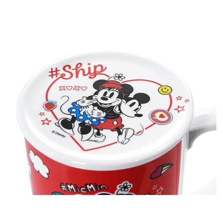 ถ้วยหู+ฝาเมลามีน 450 มล. SUPERWARE MICKEY COUPLE_2