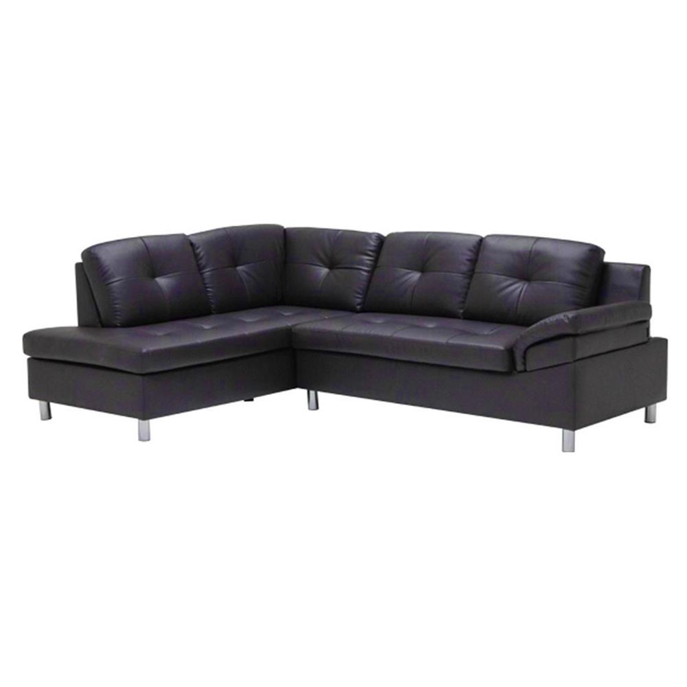 โซฟาเข้ามุมซ้าย KONCEPT TRUMBLE สีดาร์กช็อกโกแลต