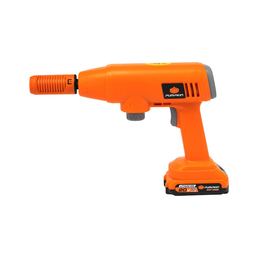 ปืนฉีดน้ำไร้สาย (พร้อมแบตเตอรี่) PUMPKIN INFINITY 50319 35 บาร์ 20 โวลต์