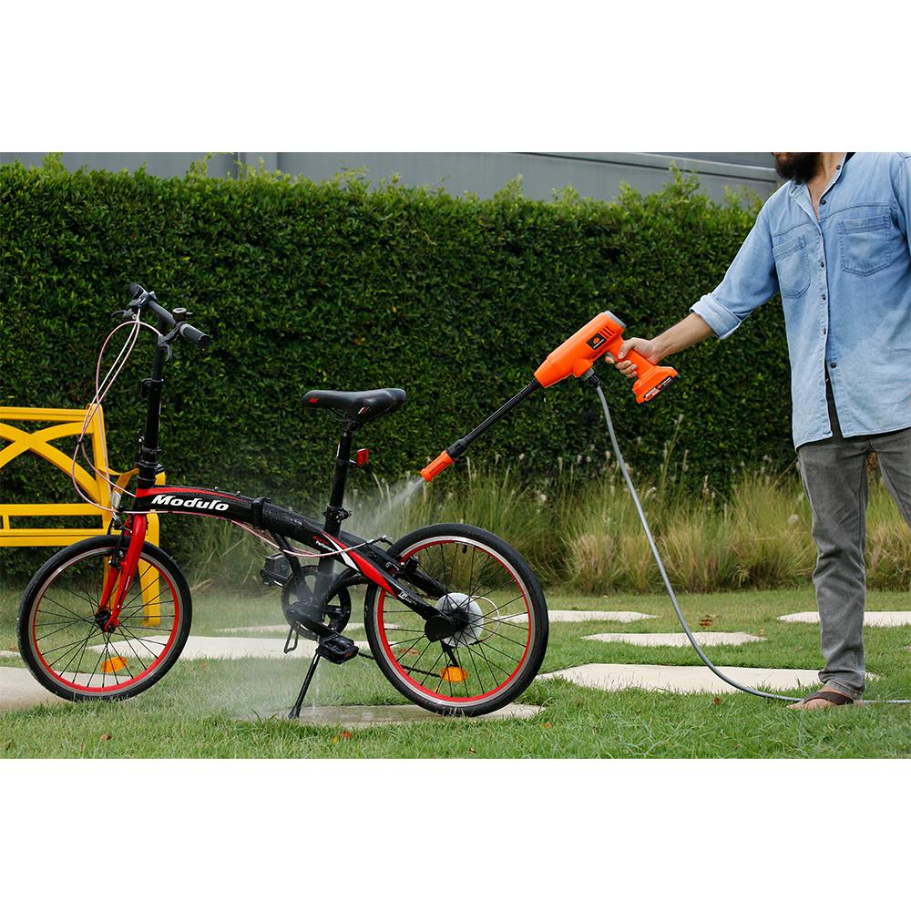 ปืนฉีดน้ำไร้สาย (พร้อมแบตเตอรี่) PUMPKIN INFINITY 50319 35 บาร์ 20 โวลต์