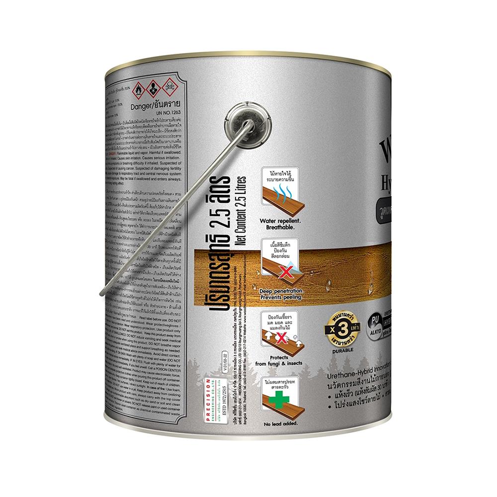 สีย้อมไม้ WOODTECT HYBRID WOODGUARD WW-5500 สีใส เงา 1/4 แกลลอน