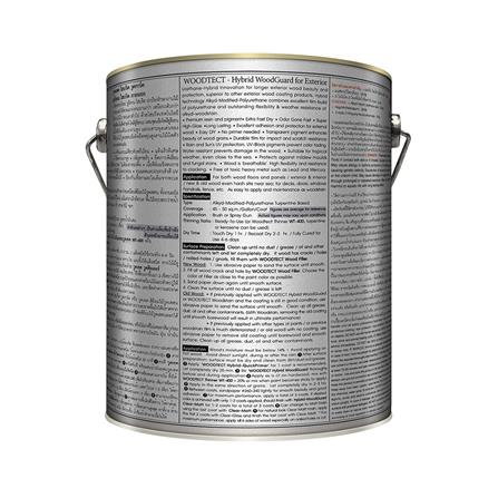 สีย้อมไม้ WOODTECT HYBRID WOODGUARD WW-5501 สีใส ด้าน 1/4 แกลลอน_2