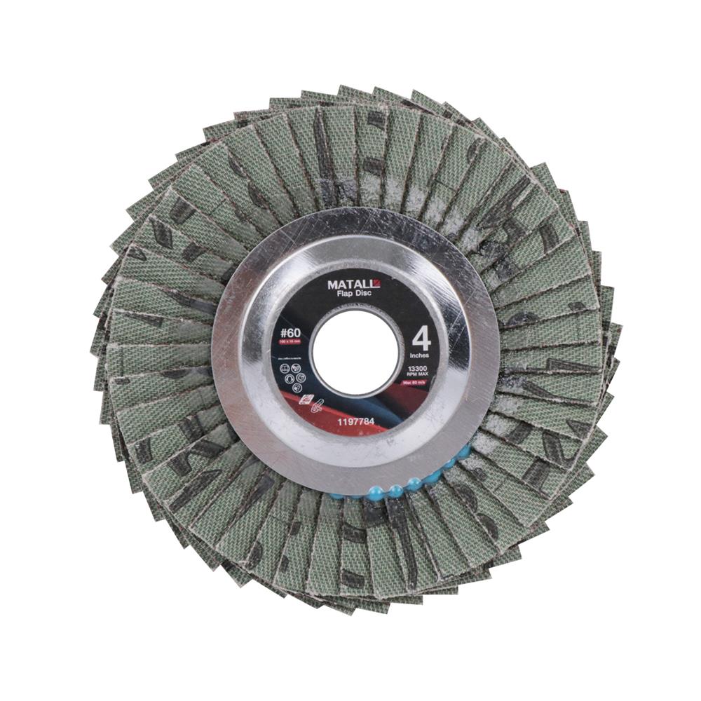 ผ้าทรายซ้อนหลังอ่อน MATALL 4 นิ้ว เบอร์ 60 แพ็ก 2 ชิ้น