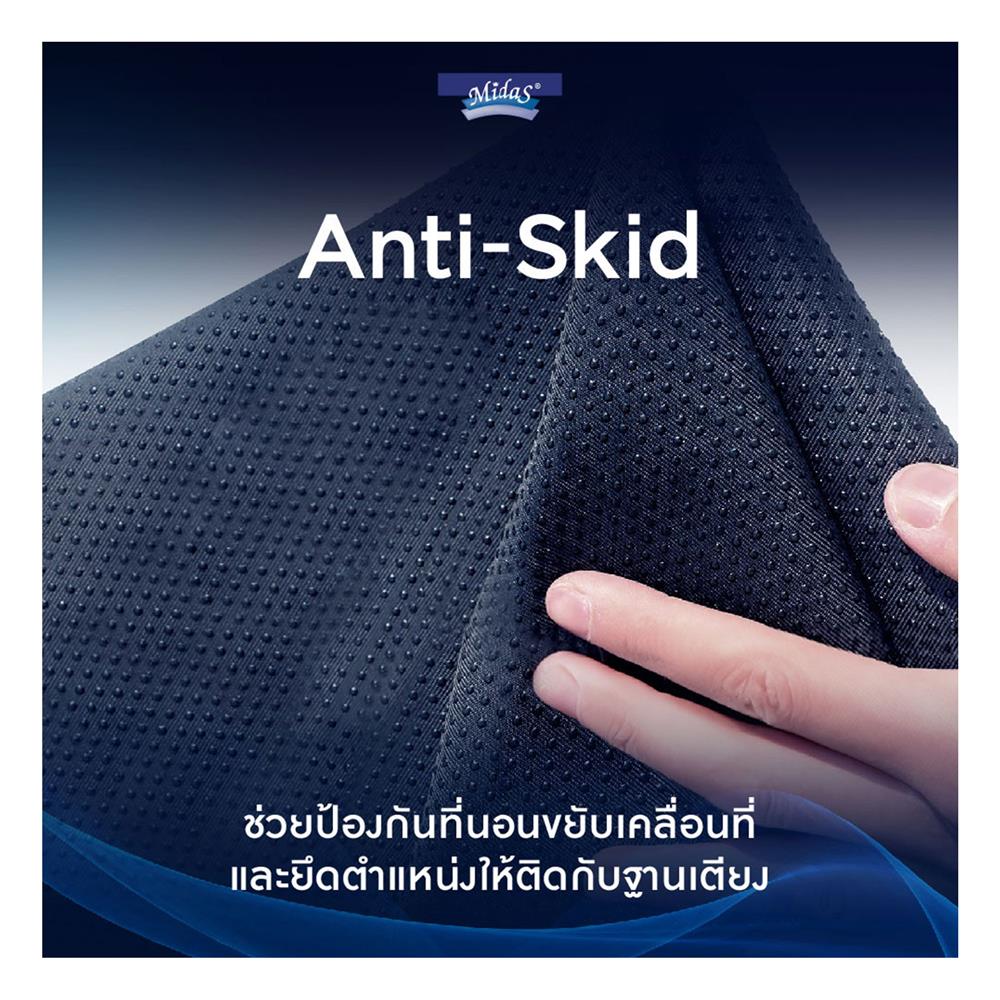 ที่นอน 6 ฟุต MIDAS DYNAMIK 1000 พร้อมหมอนหนุน 2 ชิ้น