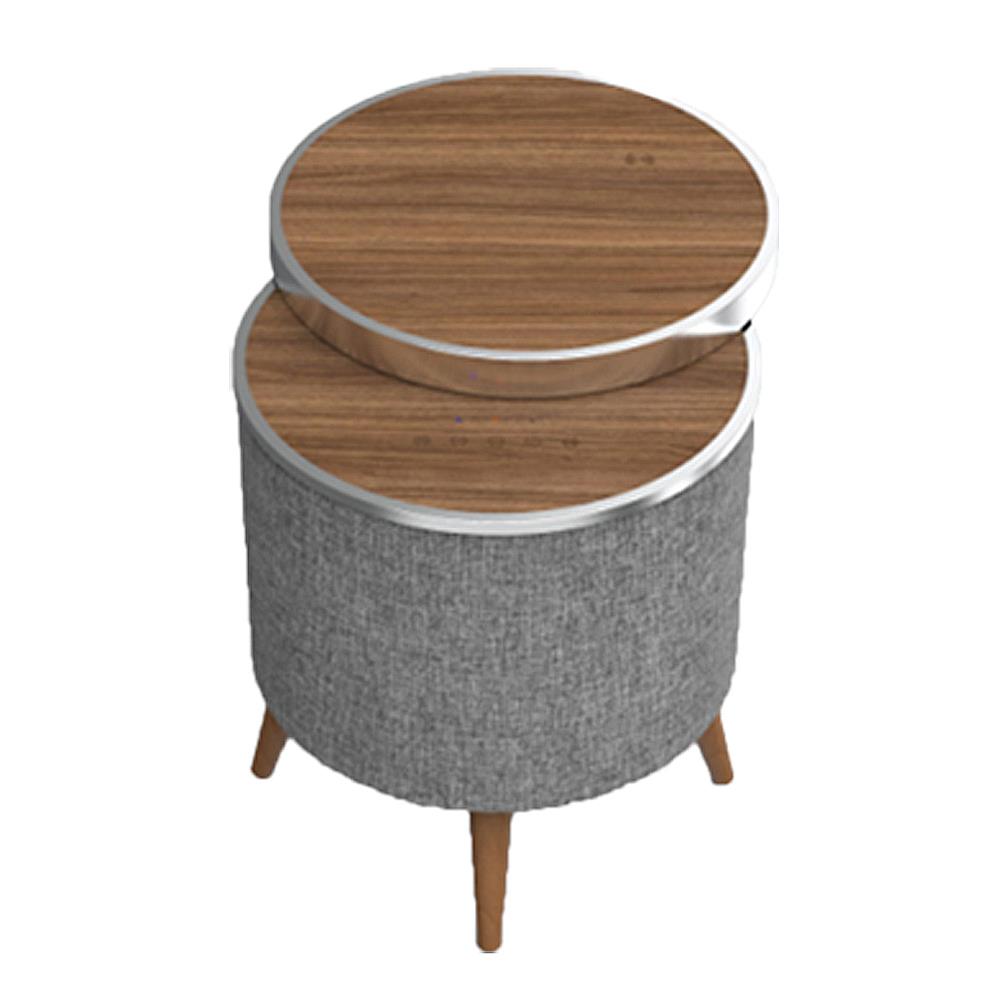 โต๊ะข้างอัจฉริยะ RAGGIO STC-420 สีวอลนัท