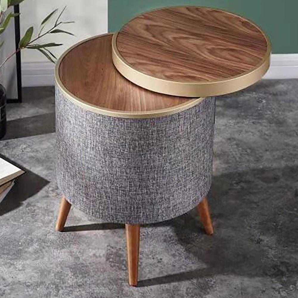 โต๊ะข้างอัจฉริยะ RAGGIO STC-420 สีวอลนัท