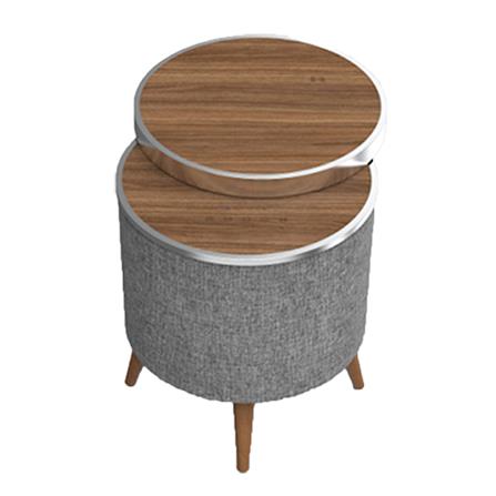 โต๊ะข้างอัจฉริยะ RAGGIO STC-420 สีวอลนัท