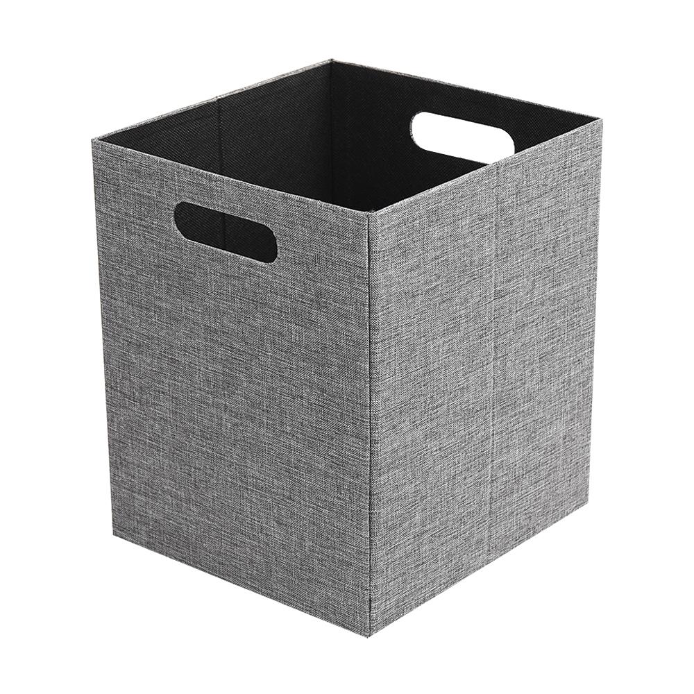 กล่องผ้าพับ STACKO HOME 25x27x31 ซม. ไซซ์ L สีเทา