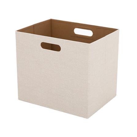 กล่องผ้าพับ STACKO HOME 35x27x31 ซม. ไซซ์ XL สีครีม