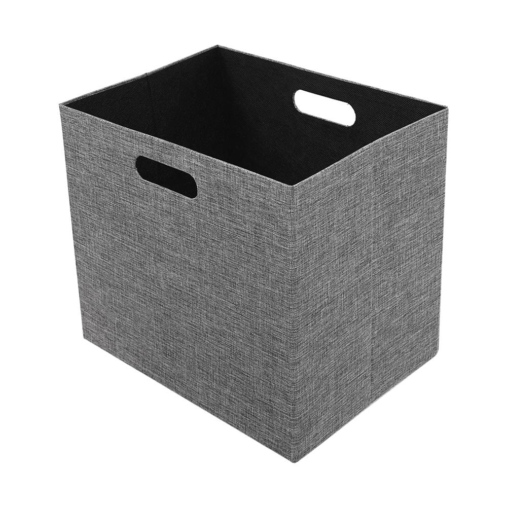 กล่องผ้าพับ STACKO HOME 35x27x31 ซม. ไซซ์ XL สีเทา