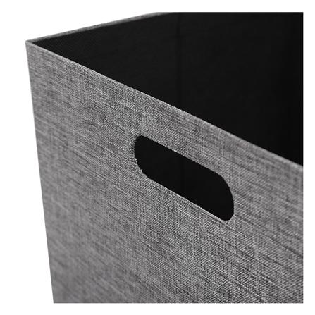 กล่องผ้าพับ STACKO HOME 35x27x31 ซม. ไซซ์ XL สีเทา_2