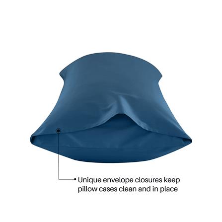 ปลอกหมอน BODY BED CLIP MICROTEX สี GREY BLUE_1