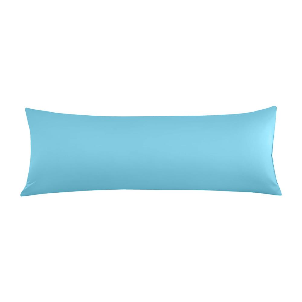 ปลอกหมอน BODY BED CLIP MICROTEX สีฟ้า