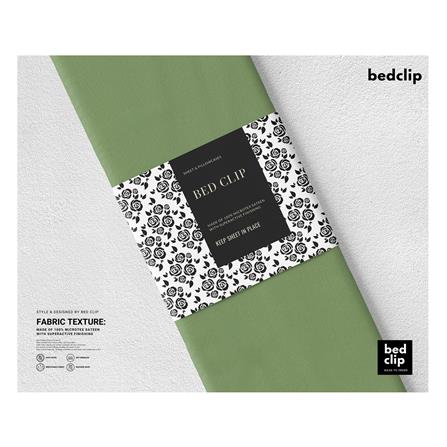 ปลอกหมอน BODY BED CLIP MICROTEX สีเขียว_5