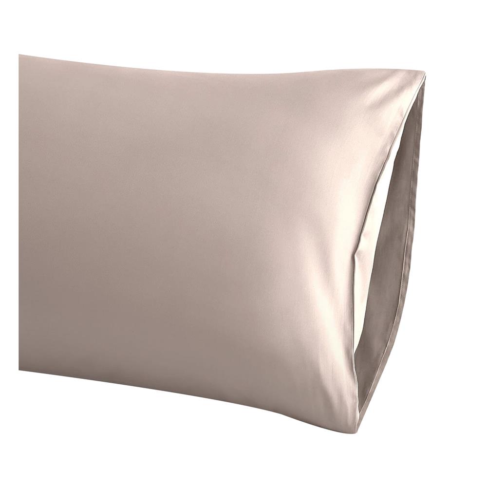 ปลอกหมอน BODY BED CLIP MICROTEX สีน้ำตาล