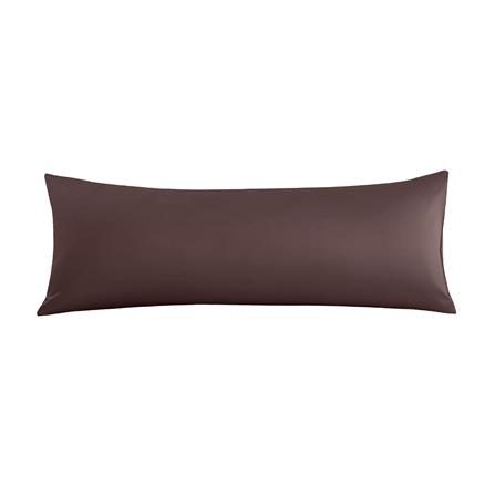 ปลอกหมอน BODY BED CLIP MICROTEX สีน้ำตาล