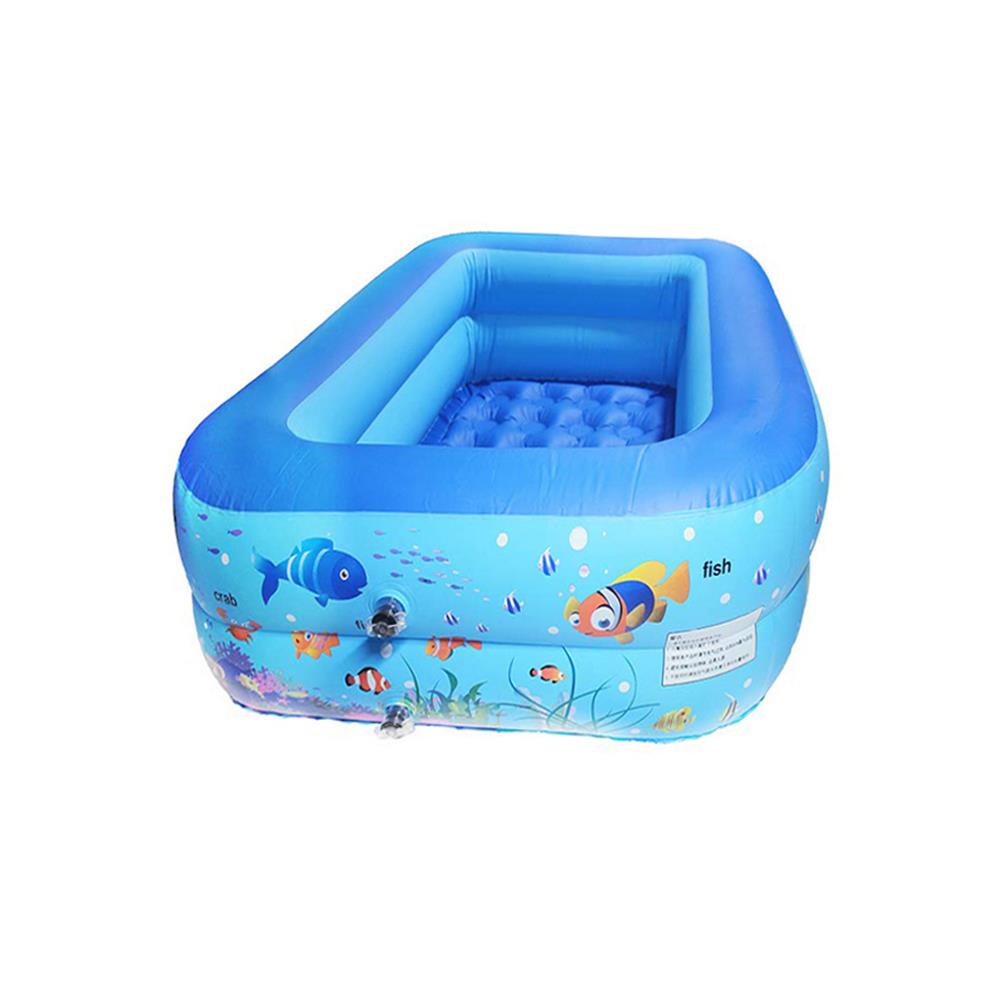 สระน้ำเป่าลมลายปลา FLOAT ME SUMMER 110 ซม. สีฟ้า