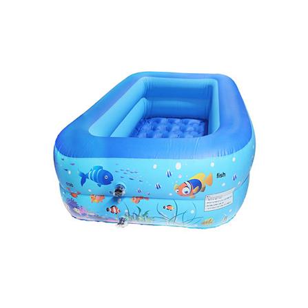 สระน้ำเป่าลมลายปลา FLOAT ME SUMMER 110 ซม. สีฟ้า_0