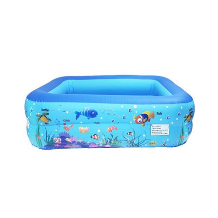 สระน้ำเป่าลมลายปลา FLOAT ME SUMMER 110 ซม. สีฟ้า_1