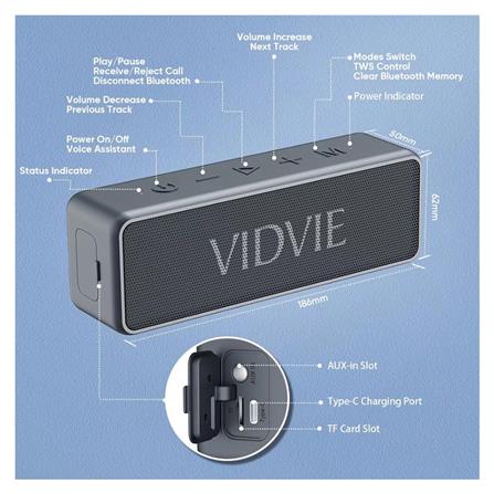 ลำโพงบลูทูธ Bluetooth VIDVIE SP914_7