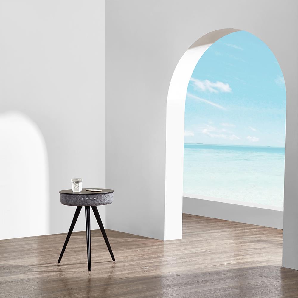 โต๊ะข้างอัจฉริยะ RAGGIO STC-408 สีวอลนัท