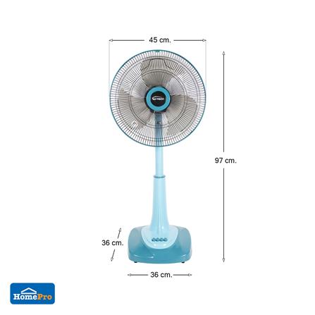 พัดลมสไลด์ 16 นิ้ว M-TECH CSF-5165 สีฟ้า_4