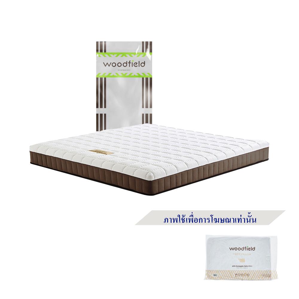 ที่นอน 3.5 ฟุต WOODFIELD E-HYBRID II พร้อมหมอนหนุน 1 ชิ้น