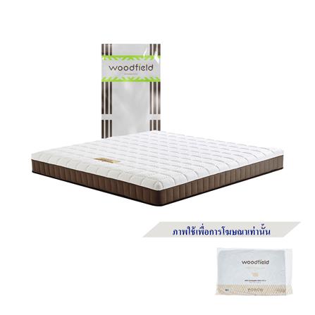 ที่นอน 3.5 ฟุต WOODFIELD E-HYBRID II พร้อมหมอนหนุน 1 ชิ้น