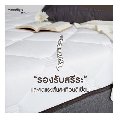 ที่นอน 3.5 ฟุต WOODFIELD E-HYBRID II พร้อมหมอนหนุน 1 ชิ้น_12