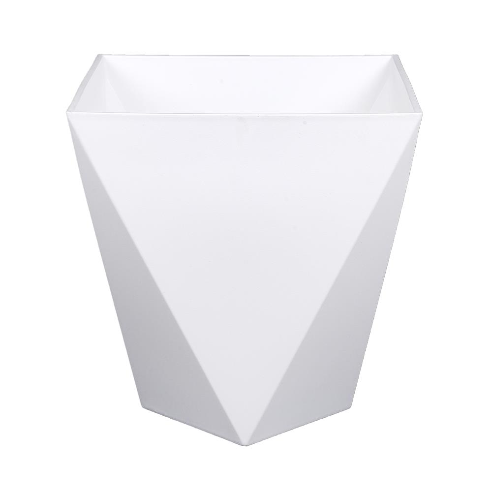 กระถางพลาสติก SPRING GRAM 26 ซม. สีขาว_1