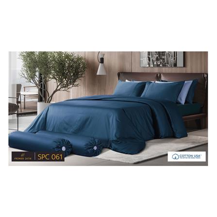 ชุดผ้าปูที่นอน 3.5 ฟุต 2 ชิ้น PREMIER SATIN ROYAL TOUCH SOLID SPC061_0