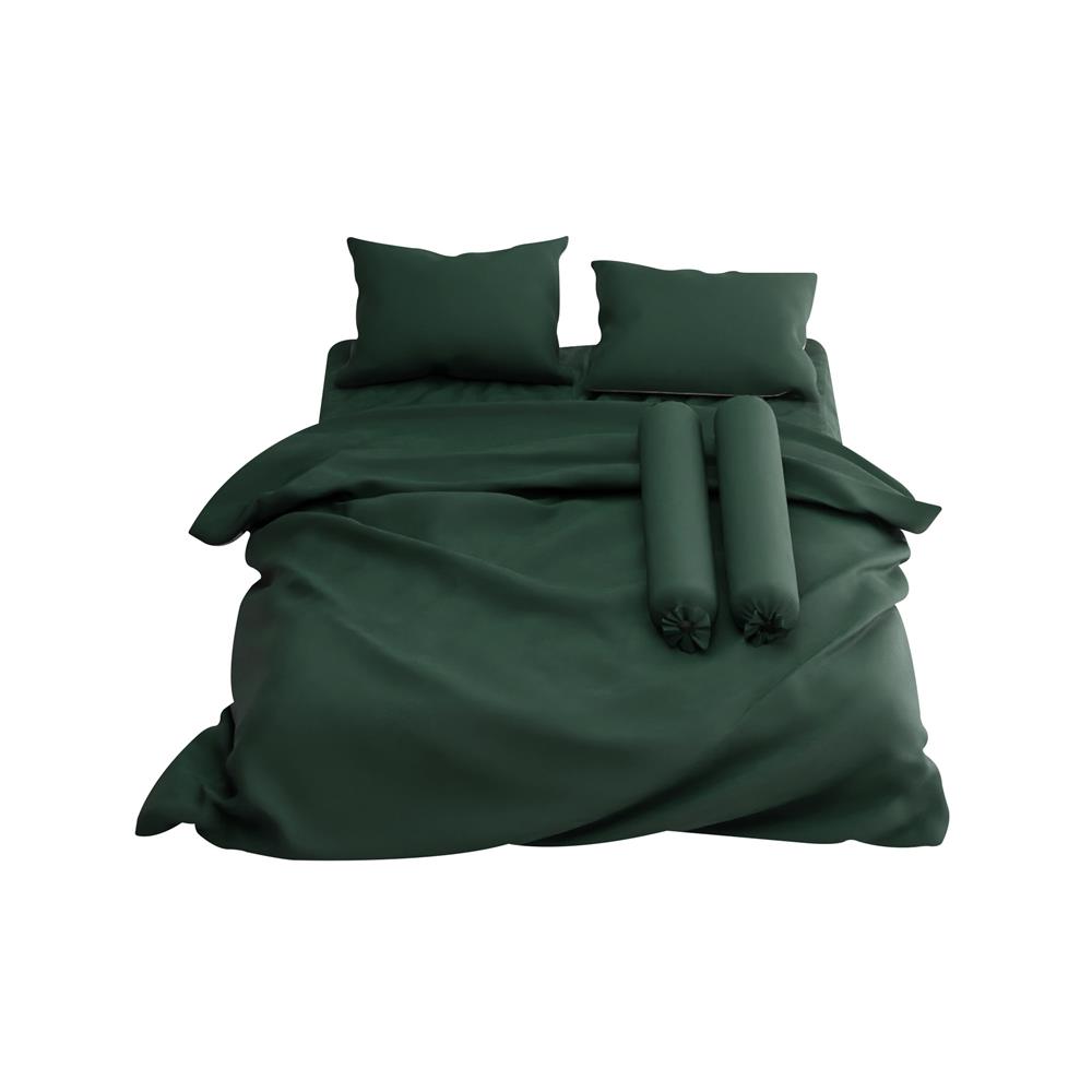 ชุดผ้าปูที่นอน 5 ฟุต 6 ชิ้น PREMIER SATIN ROYAL TOUCH SOLID SPC065