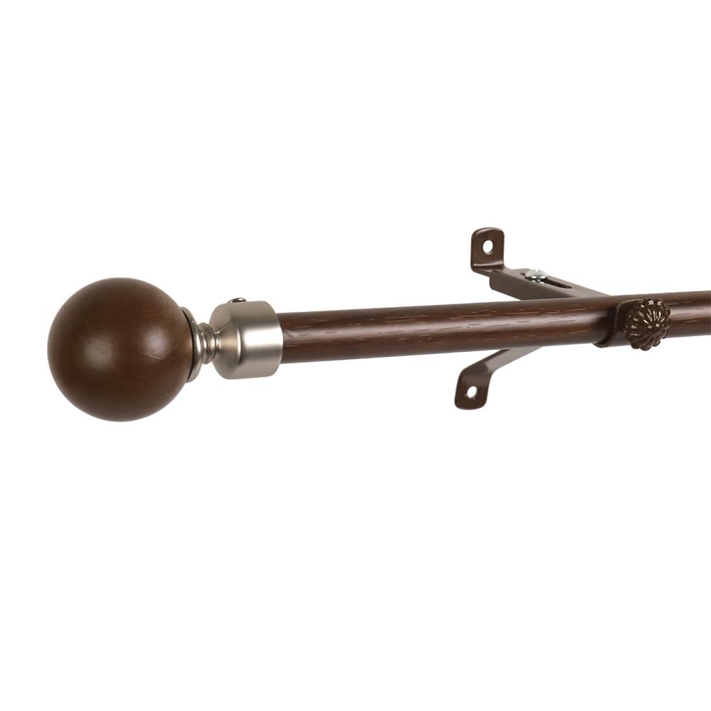 รางอะลูมิเนียม ยืดหด HOME LIVING STYLE WC 185-350 ซม. สีโอ๊ค