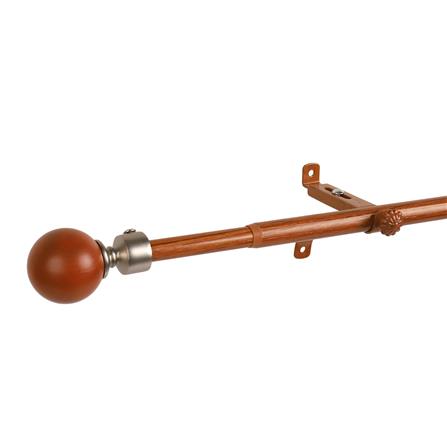 รางอะลูมิเนียม ยืดหด HOME LIVING STYLE WC 185-350 ซม. สีน้ำตาล_1