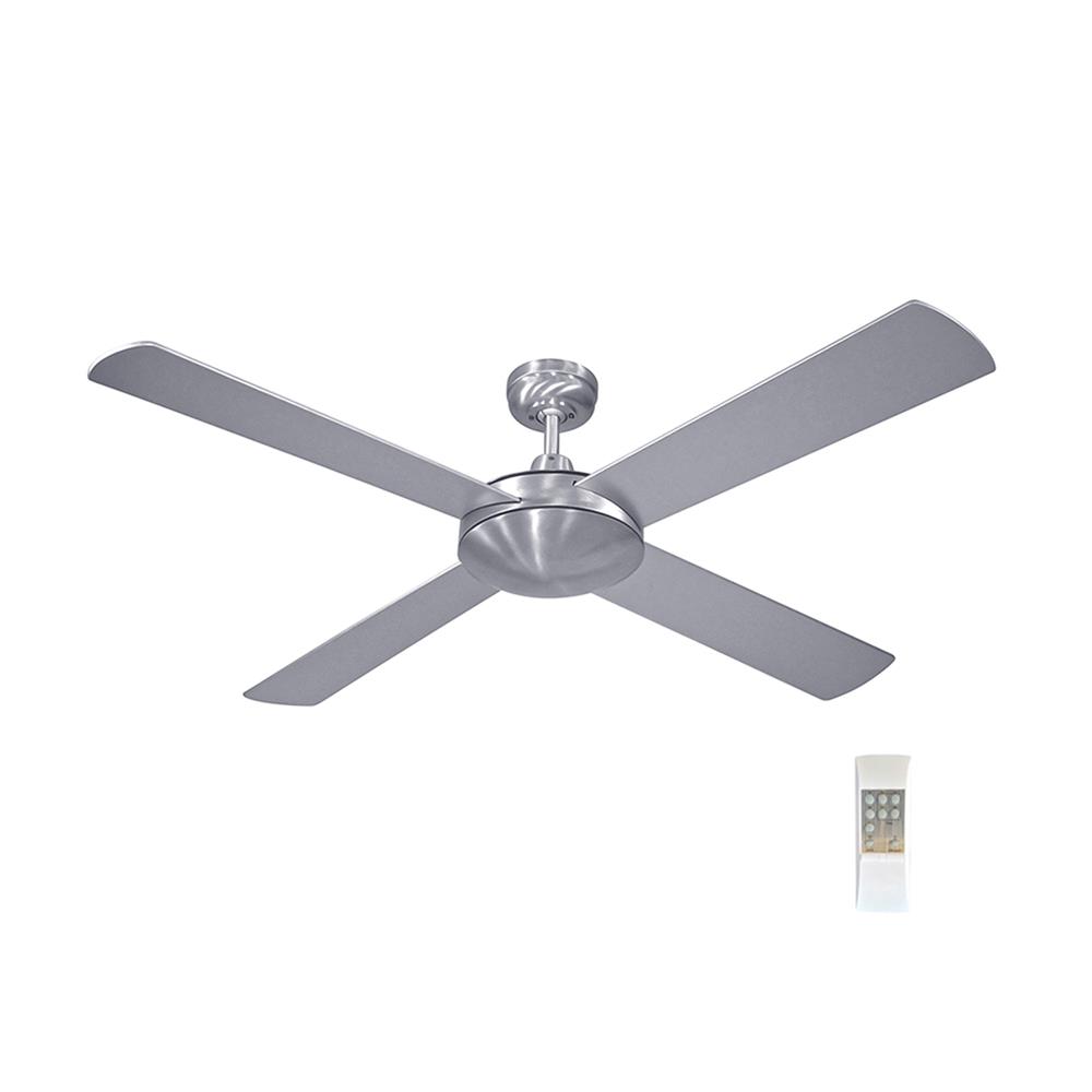 พัดลมไม่มีโคมไฟ CARINI C02-52N 52 นิ้ว สีเงิน