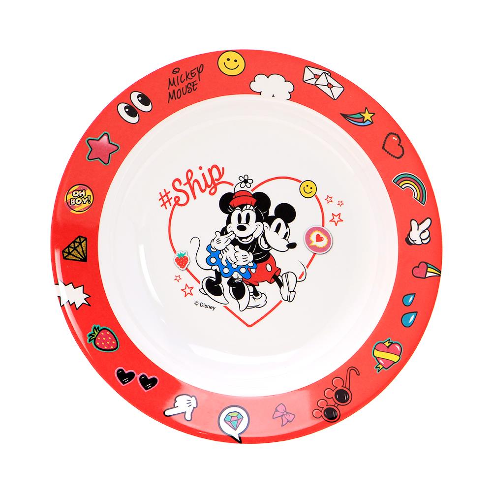 จานเมลามีนลึก 8 นิ้ว SUPERWARE MICKEY COUPLE
