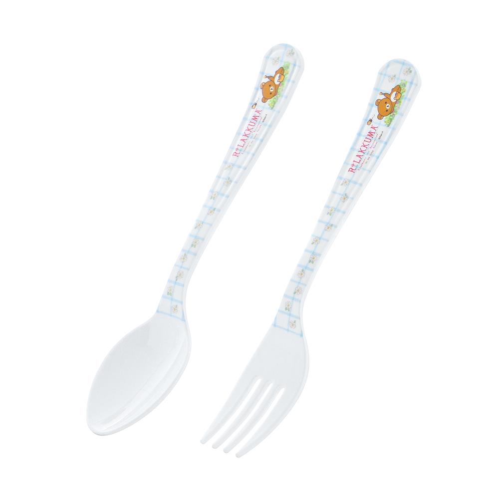 ชุดช้อนส้อมเมลามีน SUPERWARE RILAKKUMA FOREST