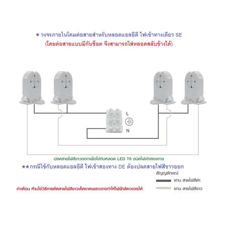 โคมติดลอย CARINI NY2X18BK 2X120 ซม. สีดำ_5