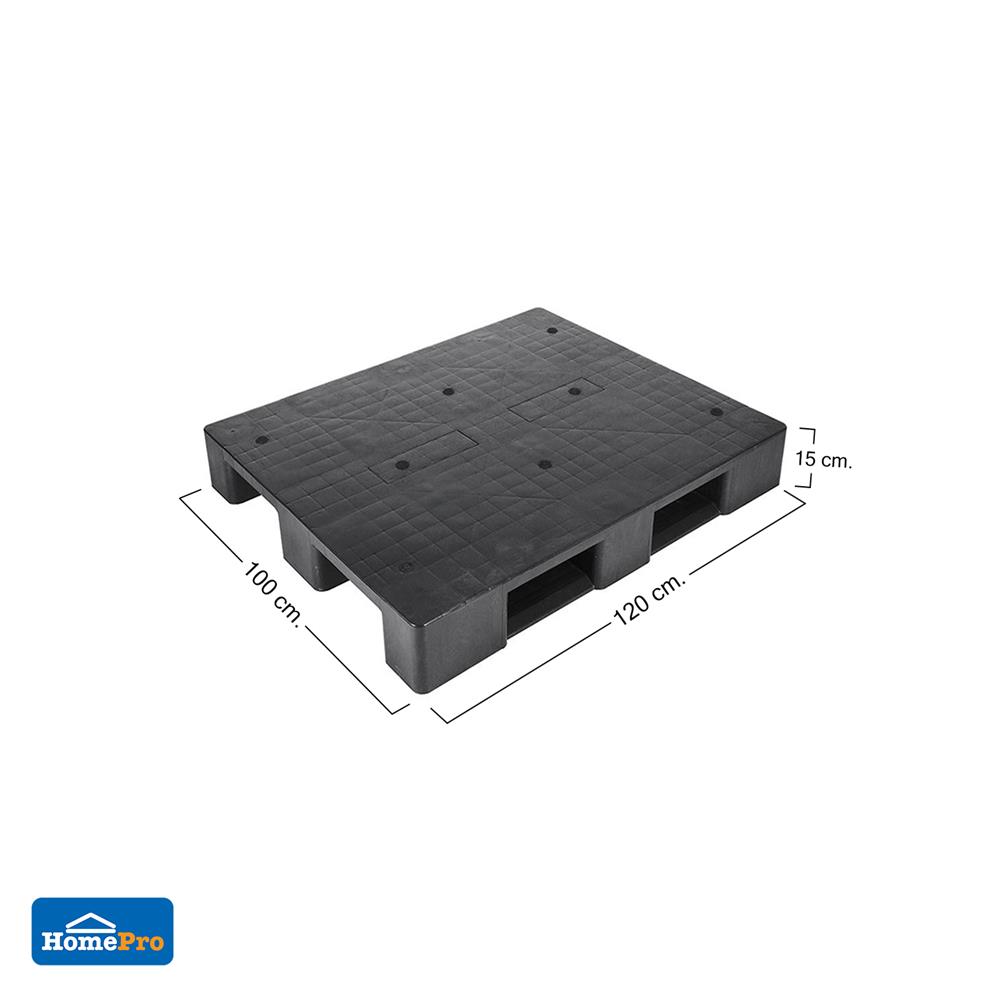 พาเลทพลาสติก MATALL LPN-120 สีดำ