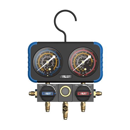 เกจ์วัดน้ำยา R410A พร้อมสาย VALUE NAVTEK VRM2-B-0401_0