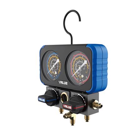 เกจ์วัดน้ำยา R410A พร้อมสาย VALUE NAVTEK VRM2-B-0401_1