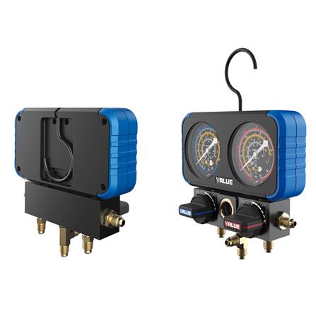 เกจ์วัดน้ำยา R22 พร้อมสาย VALUE VRM2-B-0501_3